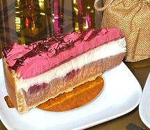 Чизкейк с вишней