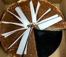 Карамельно-ореховый чизкейк