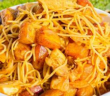 Pomme de terre au spaghetti