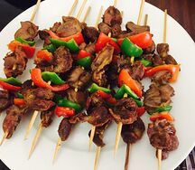 Brochettes de gésiers