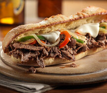 Sandwich au emincé de boeuf
