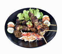 Brochettes filets de boeuf