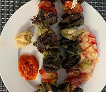 Brochettes d'escargots
