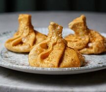 Хинкали жареные с бараниной