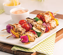 Brochette de poulet