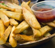 Frites d'igname