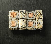 Сяке темпура ролл