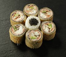 Горячий ролл Хоккайдо