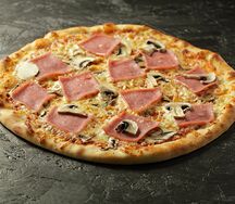 Ветчина с грибами