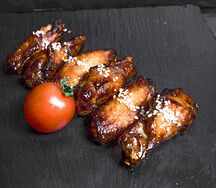 Крылышки куриные в кисло-сладком соусе