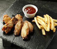 Крылья в соусе барбекю