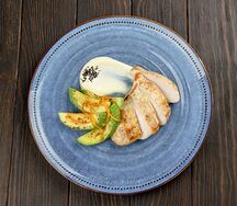 Филе куриное с кабачками