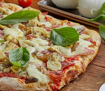 Скрокьярелла с ветчиной и грибами