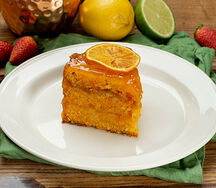 Морковно-абрикосовый бисквит