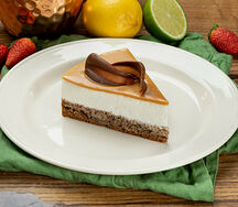 Чизкейк на банановом корже