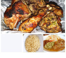 Poulet frit entier