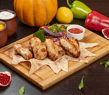 Шашлык из куриных крыльев