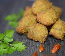 Accras de saumon