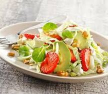 Salade gourmande avec foie gras
