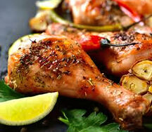 Poulet grillé à l'antillaise