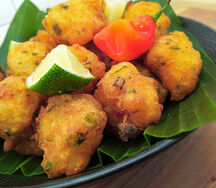 Accras de crevettes