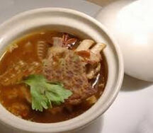 Soupe de mouton et riz