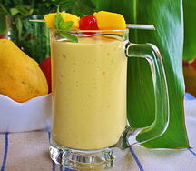 Milk shake à la mangue