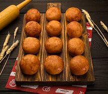 Мини-пирожки с яйцом и луком