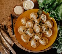Пельмени с говядиной