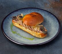 Куриный паштет с конфитюром из груши