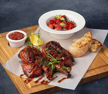 Кукурузный цыпленок гриль