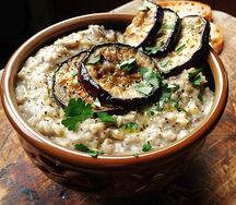 Mutabal d'aubergine 