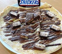 Crêpe snickers
