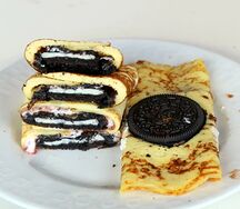 Crêpe oreo