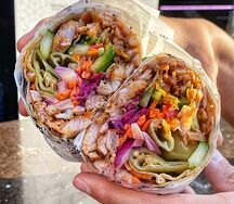 Hummus shawarma poulet 