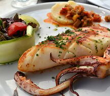 Calamar grillé