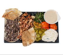 Plat shawarma