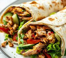 Plat shawarma viande 