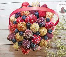 Корзина Розовый шик