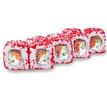 Ролл Калифорния с лососем