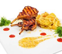 Lapin grillé
