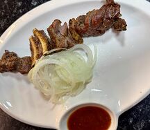 Шашлык кусковой из баранины