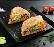 Шаурма в пите с говядиной