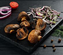 Шашлык из шампиньонов