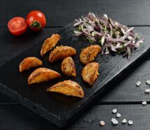 Шашлык из картофеля бэби