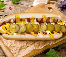 Хот-дог Датский с курицей