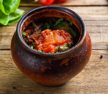 Жаркое из баранины с овощами