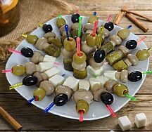 Канапе Грибная поляна