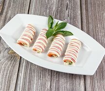 Биточки с ветчиной и сыром