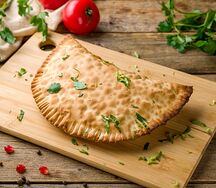 Кутаб с сыром и зеленью